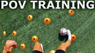 POV Individual Training | Technical Training Session For Footballers