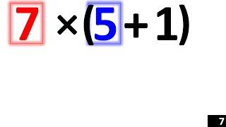 Multiplying By 6 (Intro)