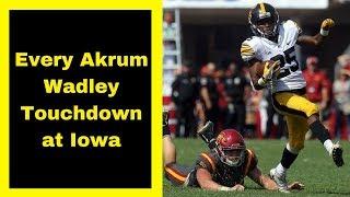 Every Akrum Wadley Touchdown at Iowa