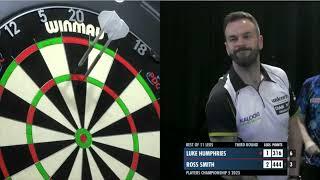Third round Players Championship 5 2023  Luke Humphries vs Ross Smith