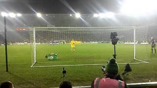 Cardiff City v Crystal Palace semis final penalty