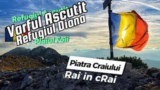 Piatra Craiului | Varful Ascutit - Refugiul Diana - Plaiul Foii