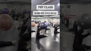 소도구를 이용한 필라테스! 고관절 회전과 코어활성화에 특화 된 운동 입니다 !          #필라테스 #pbt #현대무용학원 #코어운동