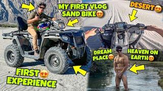 My First Vlog on Sand Bike | First Experience Heaven on EarthEpisode-8 Preparation for Ladakh Ride