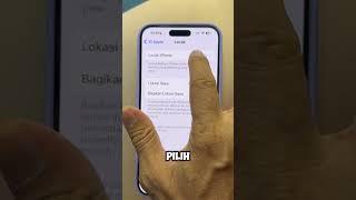 Cara Matikan Lacak iPhone