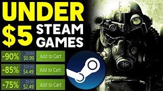 GREAT STEAM PC GAME DEALS UNDER $5 - SUPER CHEAP GREAT STEAM PC GAMES!