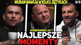 MURAN KONTRA CAŁY ŚWIAT - KONFERENCJA PRIME MMA 11 - NAJLEPSZE MOMENTY *3/3*