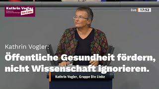 Öffentliche Gesundheit fördern, nicht Wissenschaft ignorieren