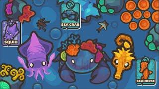 Taming.io - OCEAN BIOME UPDATE - Sea Crab, Squid & Seahorse