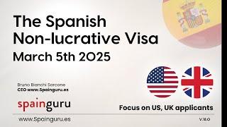 Spain Non Lucrative Visa Spainguru Webinar 5 March 2025