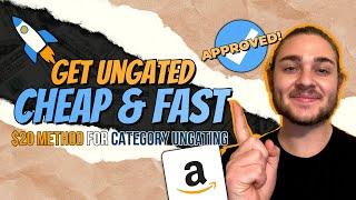 How to Get Ungated on Amazon FBA 2024 | Brand and Category Ungating