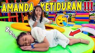 GAWAT AMANDA KETIDURAN DI PLAYGROUND SAMPAI PAGI??