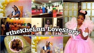 Best Bridal shower in 2024| white wedding rehearsal, Surprise BARBIE bridal shower etc