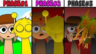 All Reactions and Phases In Incredibox Sprunki Sinner Edition! Phase 1 VS Phase 2 VS Phase 3