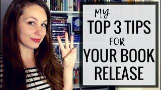 My Top 3 Tips for a Book Release