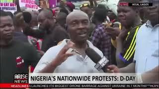 End bad government in Nigeria protest Lagos state chapter