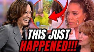 Sunny Hostin 'The View' Host WALKS OFF STAGE After Hosts Said Kamala Is NOT READY To Be President