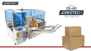 AUTOMATIC CASE FORMER | Industrial Box Forming Case Erector by JORESTECH