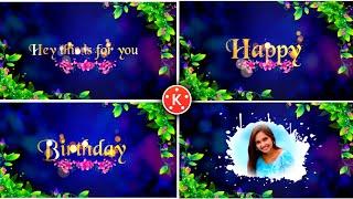 kinemaster birthday video editing | birthday video editing in kinemaster | Lichu Tech Telugu