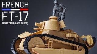 FRENCH FT-17 - Part 1 - 1/35 MENG - Tank Model - [ model building ]