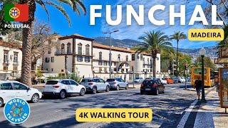 Funchal, Madeira 4K - A Walking Tour Through Paradise!