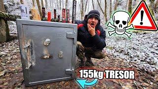 Wie lange hält ein 155kg PANZER TRESOR meinen BÖLLER STAND? [reupload]