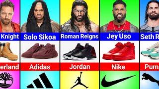 WWE Wrestler Their Shoe Brands