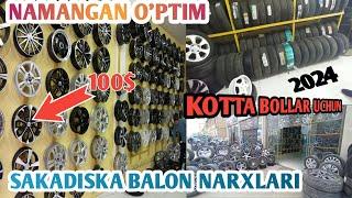 Namangan Sakadiska, Balon narxlari, 12 razmerdan 20 razmergacha Rassiya, Xitoy, Belarusya, Shinalar