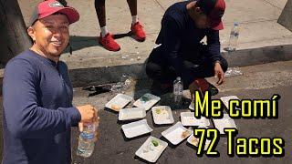 I ate 72 TACOS in one piece