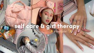 SELF CARE VLOG: coquette nails, lip fillers, healthy habits, diy tanghulu 