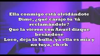 Sech Ft. Anuel AA & Karol G - Miss Lonely (Remix 2 - letra)