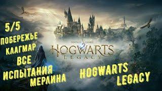 Все испытания Мерлина в регионе Побережье Клагмар в Hogwarts Legacy