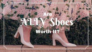 ALLY SHOES REVIEW & HAUL (1 year update!) | Comfortable heels for work