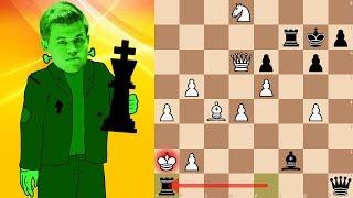 World Champion Magnus Carlsen playing bullet chess | Lichess Titled Arena 5