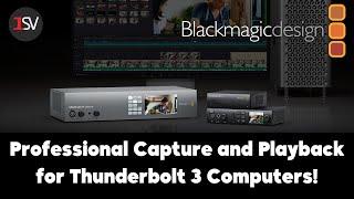 Blackmagic Design UltraStudio: Super Tough, Elegant, and Portable!