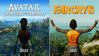 Avatar Frontiers of Pandora vs Far Cry 6 | Physics and Details Comparison