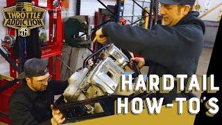 How to Put Your Engine in a Throttle Addiction Sportster Hardtail frame