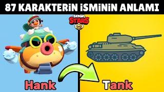 BRAWL STARS'daki TÜM KARAKTER İSİMLERİNİN ANLAMI