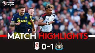 HIGHLIGHTS | Fulham 0-1 Newcastle | Edged Out At The Cottage 