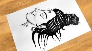 Step By Step Guide | Drawing Lord Shiva  | Easy Tutorial | How To Draw Mahadev For Beginners | Art