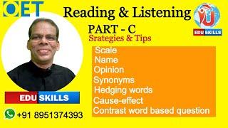 Edu Skills OET: OET Reading & Listening Part - C: Writing- ISBAR : strategies & tips:1-6-2023