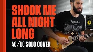 Shook Me All Night Long (Ac/Dc) Solo COVER por Alexandre Fagundes