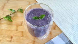 우유 대신 이것을 넣고 블루베리 우유를 만들어 보세요! 맛도 최고 눈 건강에도 최고에요! Super Healthy Frozen Blueberry Recipe!