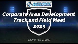 Corporate Area Development Track and Field Meet 2023 - Launch Feb 24 2023