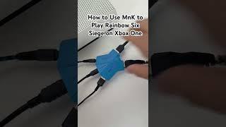 How to Use MnK Adapter to Play R6S on Xbox One #xbox #xboxone #xboxgaming #r6s #rainbowsixsiege