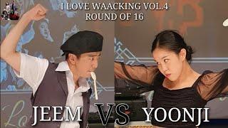 YOONJI vs JEEM / Round of 16 / 2022.07.31 I LOVE WAACKING VOL.4