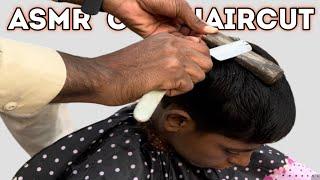 ASMR Fast Hair Cutting With Barber Old (Amazing Video)