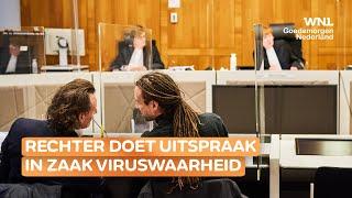 Rechter doet uitspraak in zaak Viruswaarheid over afschaffing maatregelen