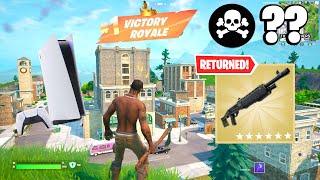 High Elimination Fortnite Reload PS5 SLIM Gameplay (4K 120FPS)