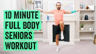 10 Minute Full Body Seniors Workout | The Body Coach TV